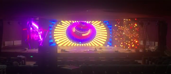 鄂尔多斯北京师范大学从属中学 P2.5 LED 显示屏节制系统项目