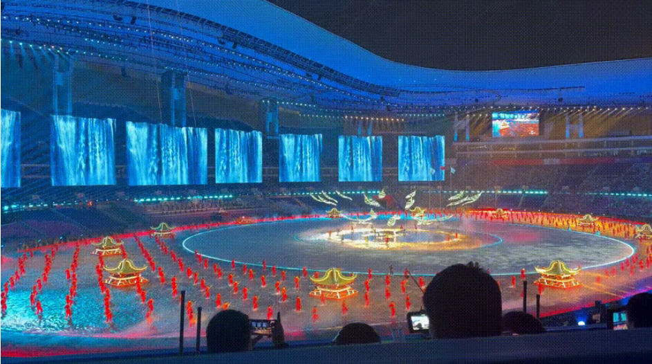 国之盛典，视界基石 | 长征娱乐美满护航第十五届全运会开幕式